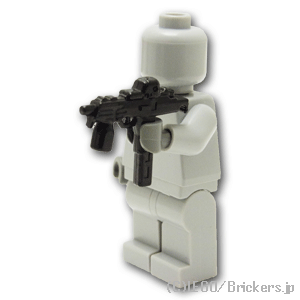 LEGO® パーツ マシンピストル ヘッケラー&コッホ MP9：[Black / ブラック] cp-sdt-mp9-026 