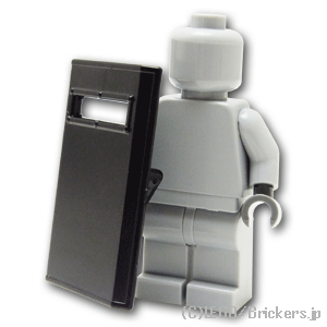 LEGO® パーツ ライオットシールド N4：[Black / ブラック] cp-sdt-n4-026 