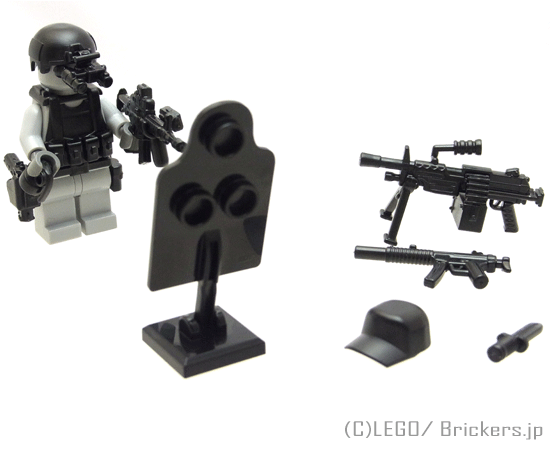 LEGO® パーツ ネイビーシールズセット：[Black / ブラック] cp-sdt-navy-026 