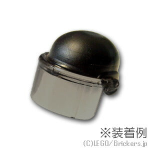 LEGO® パーツ ヘルメット用フェイスシールド M2002K専用：[Tr,Brown / トランスブラウン] cp-sdt-pt600-111 