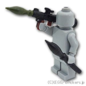 LEGO® パーツ 対戦車ロケットランチャー RPG-7(FG34)：[Black / ブラック] cp-sdt-rpg7-026 