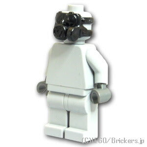 LEGO® パーツ ガスマスク S10：[Black / ブラック] cp-sdt-s10-026 