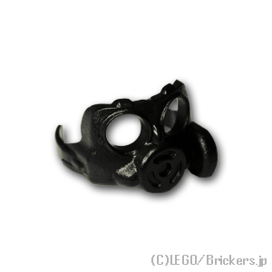 LEGO® パーツ ガスマスク S10SR：[Black / ブラック] cp-sdt-s10sr-026 