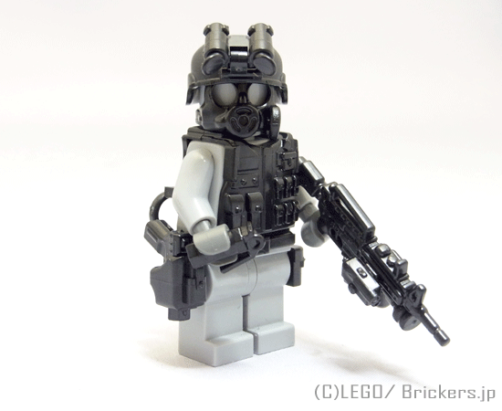 LEGO® パーツ S.W.A.T. アサルターセット：[Black / ブラック] cp-sdt-swatas-026 