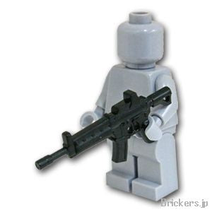 LEGO® パーツ アサルトライフル T91（91式歩槍）：[Black / ブラック] cp-sdt-t91-026 