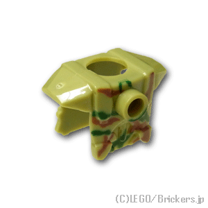 LEGO® パーツ ショックトルーパーアーマー カモフラージュパターン：[Olive Green / オリーブグリーン] cp-bf-01602-66a-155 