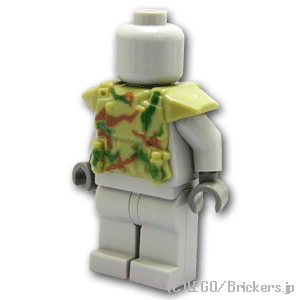 LEGO® パーツ ショックトルーパーアーマー カモフラージュパターン：[Olive Green / オリーブグリーン] cp-bf-01602-66a-155 