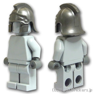LEGO® パーツ センチュリオンの兜：[Pearl Dk,Gray / パールダークグレー風] cp-bf-00804-55-148 