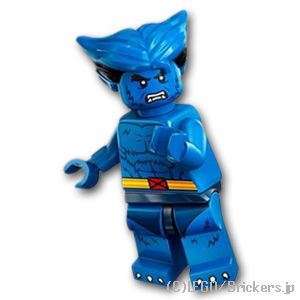 LEGO® MFコレクション ビースト(X-Men ’97) / レゴ®ミニフィギュア マーベルシリーズ2 【71039-10】 L-71039-10 