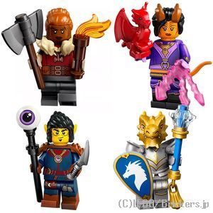 LEGO® MFコレクション レゴ®ミニフィギュア ダンジョンズ＆ドラゴンズ フルコンプ 全12種 【71047-COMP】 L-71047-COMP 