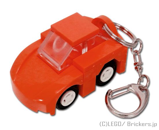 LEGO® パーツ ジョイフルセット／ミニカーキーホルダー(赤)【BROS044b】 l-bros044b 
