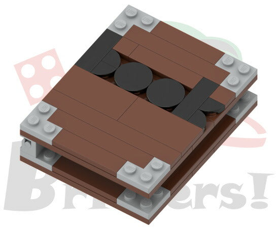 LEGO® パーツ  ジョイフルセット／秘密の小物入れ(本型) l-bros064