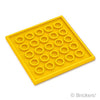 タイル 6 x 6 - マット ボトムチューブ：[Yellow / イエロー]