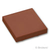 タイル インバート 2 x 2：[Reddish Brown / ブラウン]