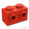 ブロック 1 x 2 - 1面スタッド：[Red / レッド]