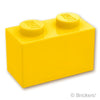 ブロック 1 x 2 - 1面スタッド：[Yellow / イエロー]
