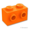 ブロック 1 x 2 - 1面スタッド：[Orange / オレンジ]