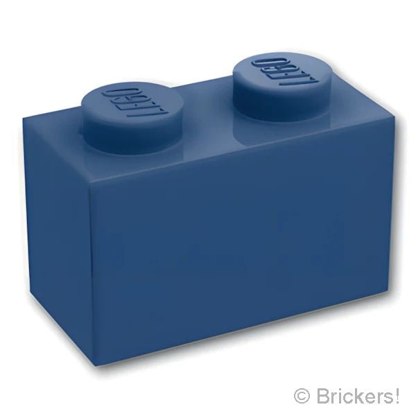 LEGO® パーツ 6135606 ブロック 1 x 2 - 1面スタッド：[Dark Blue / ダークブルー] 11211-140 