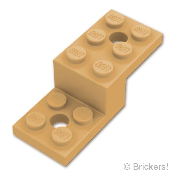 LEGO® パーツ 6630070 ブラケット 5 x 2 x 1 - 1/3：[Md,Tan / ミディアムタン ] 11215-371 