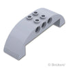 スロープ カーブ ダブル 8 x 2 x 2：[Light Bluish Gray / グレー]