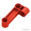 テクニック ピンコネクター 垂直 - 2 x 4 ベント：[Red / レッド]