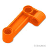 テクニック ピンコネクター 垂直 - 2 x 4 ベント：[Orange / オレンジ]