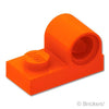 プレート 1 x 2 - トップ ピンホール：[Reddish Orange / レディッシュオレンジ ]