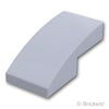 スロープ カーブ 2 x 1：[Light Bluish Gray / グレー]