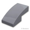スロープ カーブ 2 x 1：[Dark Bluish Gray / ダークグレー]