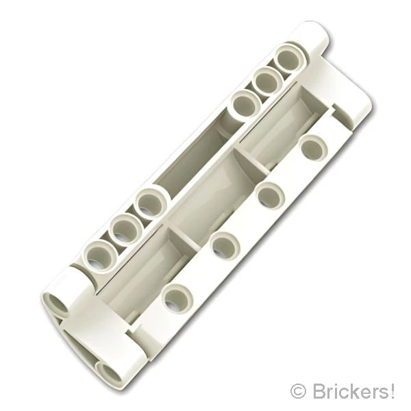 LEGO® パーツ 6043318 テクニック パネル カーブ 11 x 3 - 10ピンホール：[White / ホワイト] 11954-001 