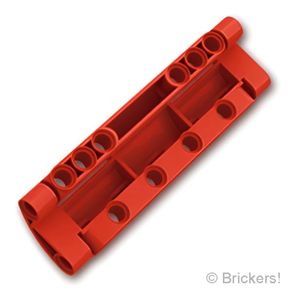LEGO® パーツ 6036771 テクニック パネル カーブ 11 x 3 - 10ピンホール：[Red / レッド] 11954-021 