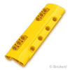 テクニック パネル カーブ 11 x 3 - 10ピンホール：[Yellow / イエロー]