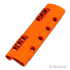 テクニック パネル カーブ 11 x 3 - 10ピンホール：[Reddish Orange / レディッシュオレンジ ]