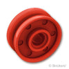 ホイール 18mm x 8mm - インナーリング / ピンホール：[Red / レッド]