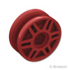 ホイール 18mm x 8mm - インナーリング / ピンホール：[Dark Red / ダークレッド]