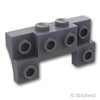 ブロック 2 x 4 / 1 x 4 - サイドアーチ：[Dark Bluish Gray / ダークグレー]
