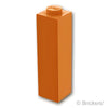 ブロック 1 x 1 x 3：[Dark Orange / ダークオレンジ]