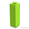 ブロック 1 x 1 x 3：[Lime / ライム]