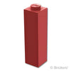 ブロック 1 x 1 x 3：[Dark Red / ダークレッド]