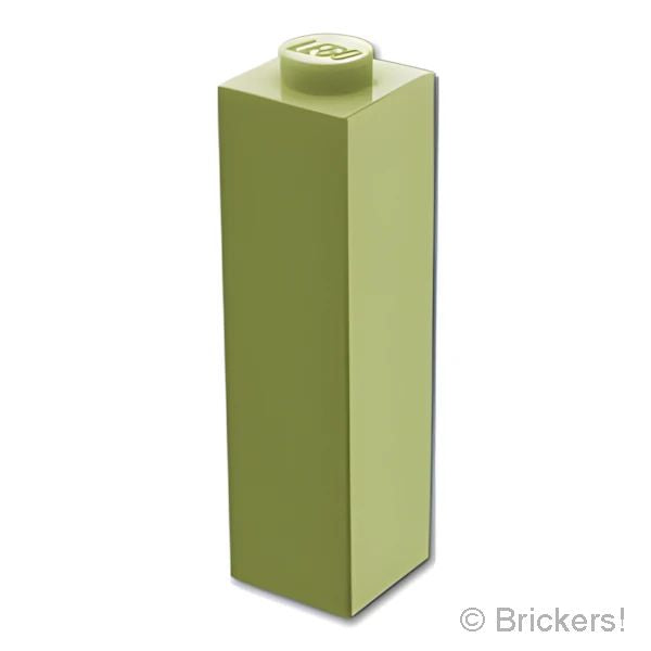 LEGO® パーツ 6473440 ブロック 1 x 1 x 3：[Olive Green / オリーブグリーン] 14716-155 の商品ページ｜レゴ®パーツ バラ売りのブリッカーズ