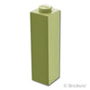 ブロック 1 x 1 x 3：[Olive Green / オリーブグリーン]