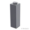 ブロック 1 x 1 x 3：[Dark Bluish Gray / ダークグレー]