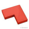 タイル コーナー 2 x 2：[Red / レッド]