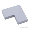 タイル コーナー 2 x 2：[Light Bluish Gray / グレー]