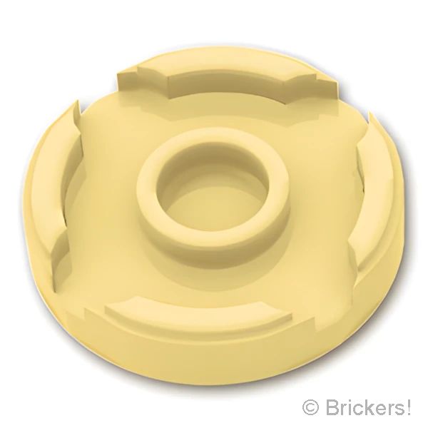 LEGO® パーツ 6066344 タイル ラウンド 2 x 2 - スタッドホルダー：[Tan / タン] 14769-005 