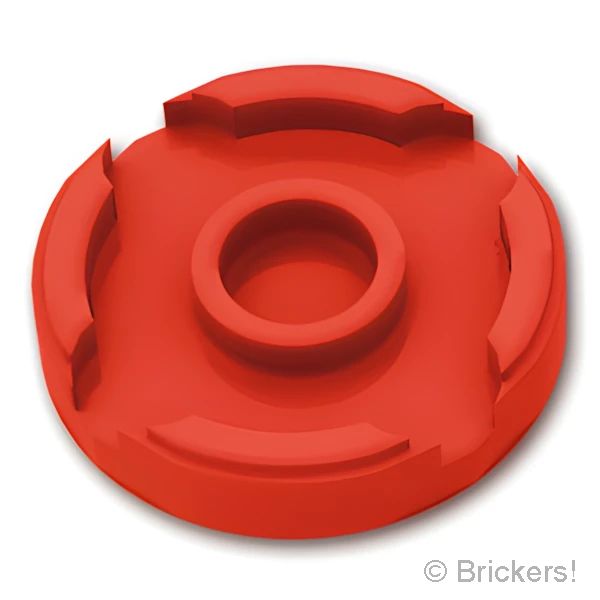 LEGO® パーツ 6066342 タイル ラウンド 2 x 2 - スタッドホルダー：[Red / レッド] 14769-021 
