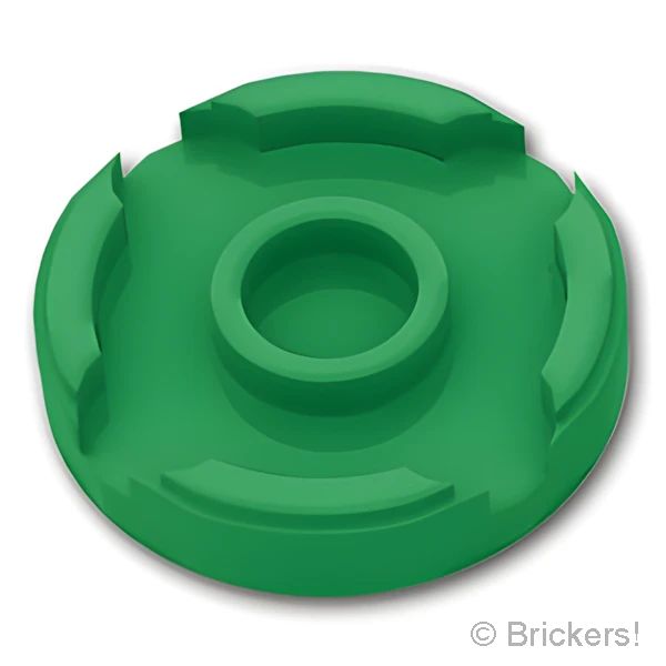 LEGO® パーツ 6238881 タイル ラウンド 2 x 2 - スタッドホルダー：[Green / グリーン] 14769-028 