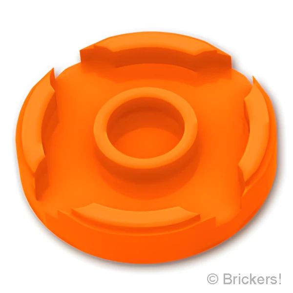LEGO® パーツ 6092770 タイル ラウンド 2 x 2 - スタッドホルダー：[Orange / オレンジ] 14769-106 