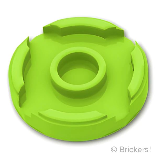 LEGO® パーツ 6092766 タイル ラウンド 2 x 2 - スタッドホルダー：[Lime / ライム] 14769-119 