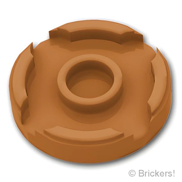 LEGO® パーツ 6173694/6368592 タイル ラウンド 2 x 2 - スタッドホルダー：[Md,Nougat / ミディアムヌガー] 14769-137 